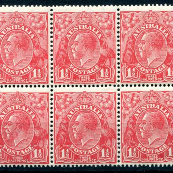 1926-30 Small Multiple Watermark Perf 13½x12½ 1½d ...