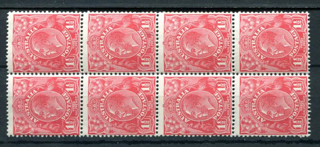 1926-30 Small Multiple Watermark Perf 13½x12½ 1½d ... Image 1++
