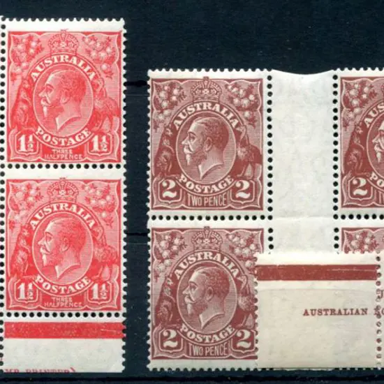 1926-30 Small Multiple Watermark Perf 13½x12½ 1½d ...