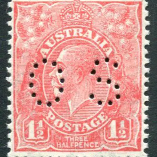 1926-30 Small Multiple Watermark Perf 13½x12½ 1½d ...