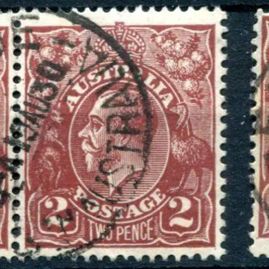 1926-30 Small Multiple Watermark Perf 13½x12½ 2d ...