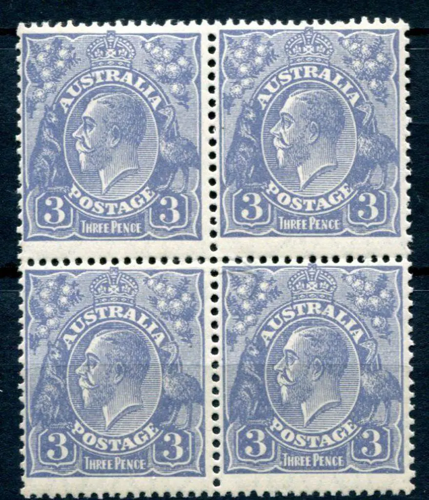 1926-30 Small Multiple Watermark Perf 13½x12½ 3d ... Image 1++