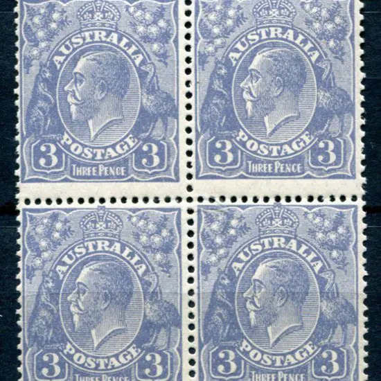 1926-30 Small Multiple Watermark Perf 13½x12½ 3d ...