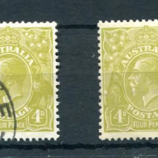 1926-30 Small Multiple Watermark Perf 13½x12½ 4d ...