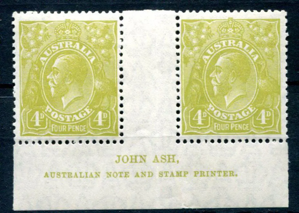 1926-30 Small Multiple Watermark Perf 13½x12½ 4d ... Image 1++