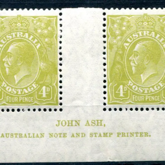 1926-30 Small Multiple Watermark Perf 13½x12½ 4d ...