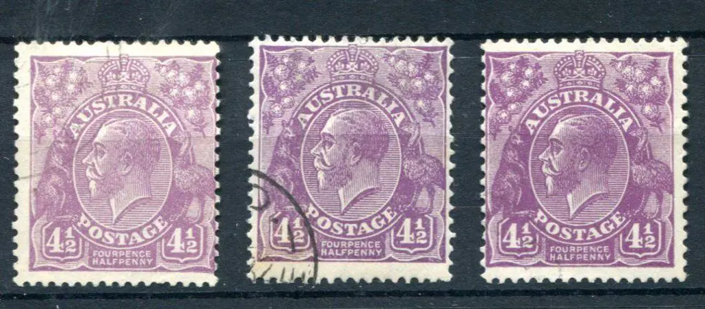 1926-30 Small Multiple Watermark Perf 13½x12½ 4½d ... Image 1++