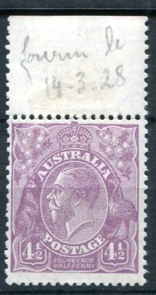 1926-30 Small Multiple Watermark Perf 13½x12½ 4½d ... Image 1++