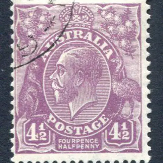 1926-30 Small Multiple Watermark Perf 13½x12½ 4½d ...