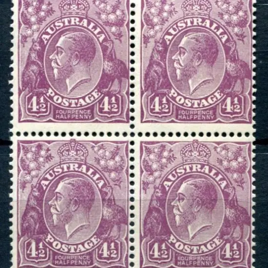 1926-30 Small Multiple Watermark Perf 13½x12½ 4½d ...