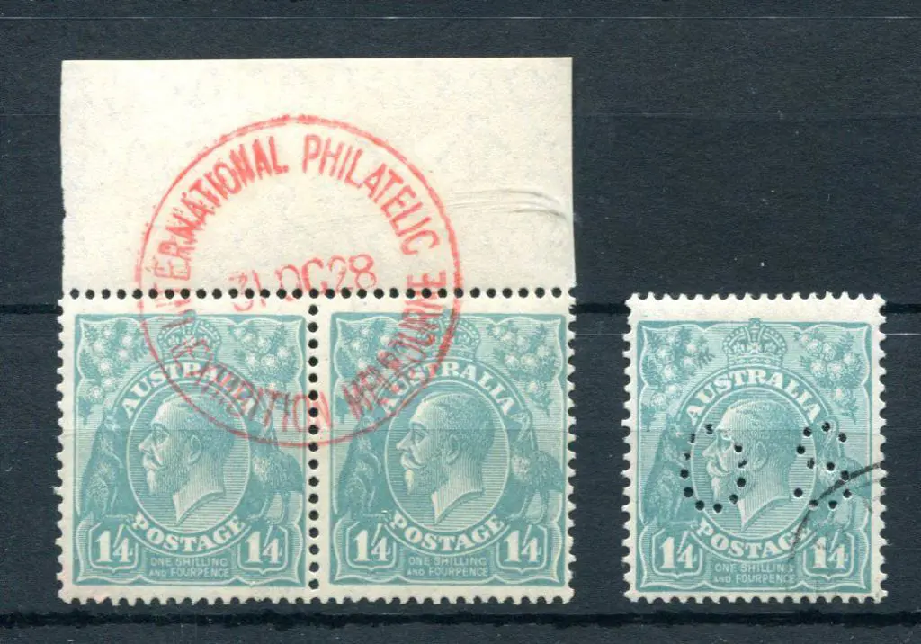 1926-30 Small Multiple Watermark Perf 13½x12½ 1/4d ... Image 1++
