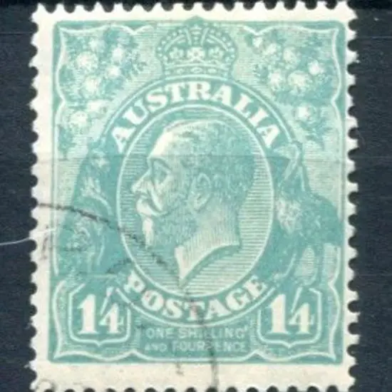 1926-30 Small Multiple Watermark Perf 13½x12½ 1/4d ...