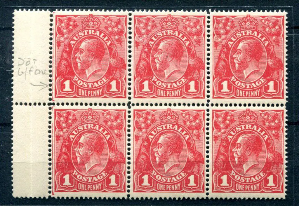 1926-30 Small Multiple Watermark Perf. 14 1d ... Image 1++
