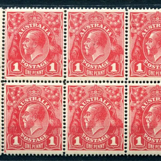 1926-30 Small Multiple Watermark Perf. 14 1d ...