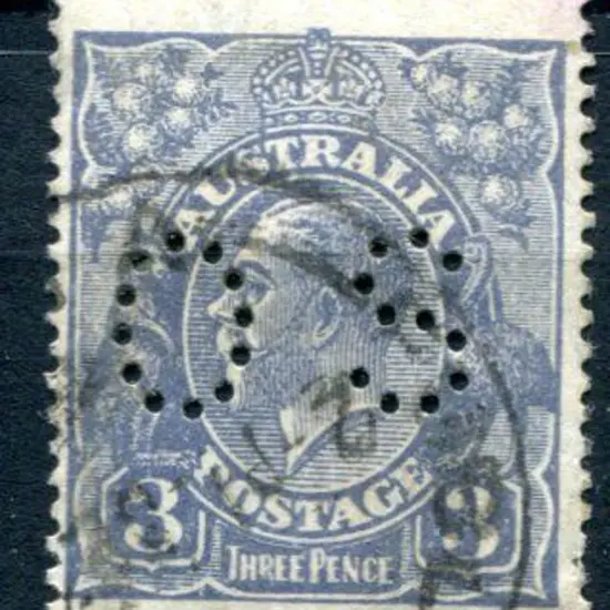 1926-30 Small Multiple Watermark Perf. 14 3d blue, ...