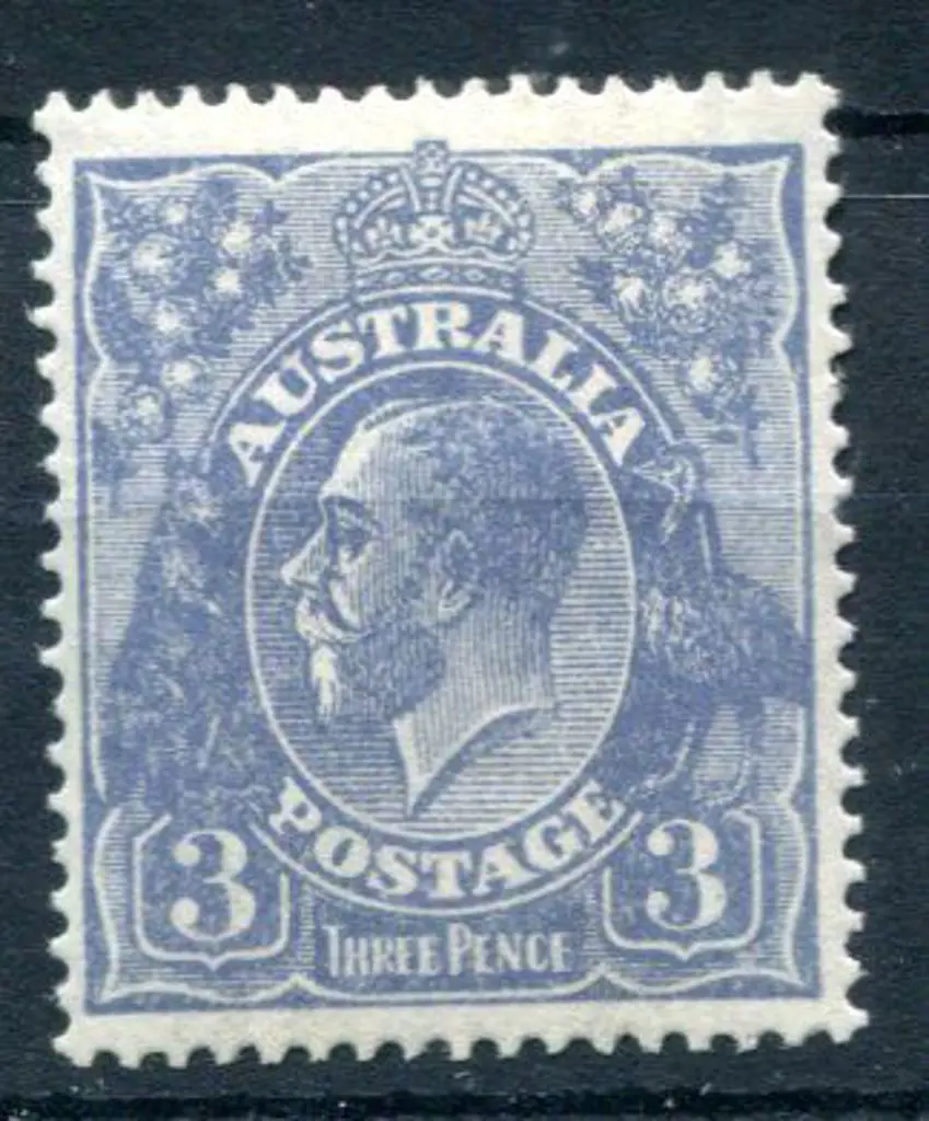 1926-30 Small Multiple Watermark Perf. 14 3d blue, ... Image 1++