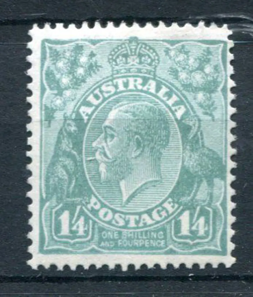 1931-36 CofA Wmk 1/4d greenish-blue. Fine MUH, ... Image 1++