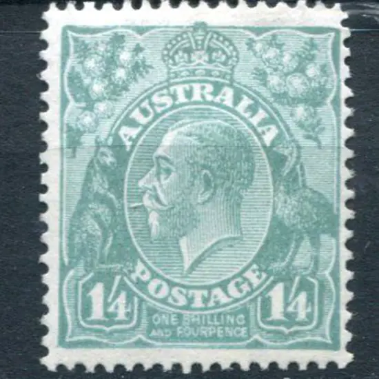 1931-36 CofA Wmk 1/4d greenish-blue. Fine MUH, ...