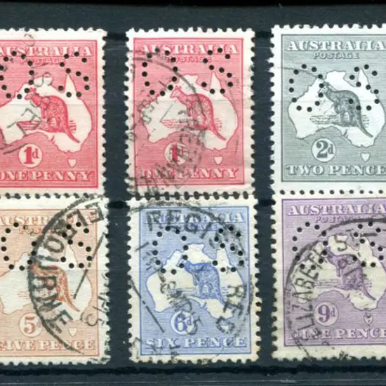 1913 ½d green, 1d red Die II & Die IIB, 2d grey, ...