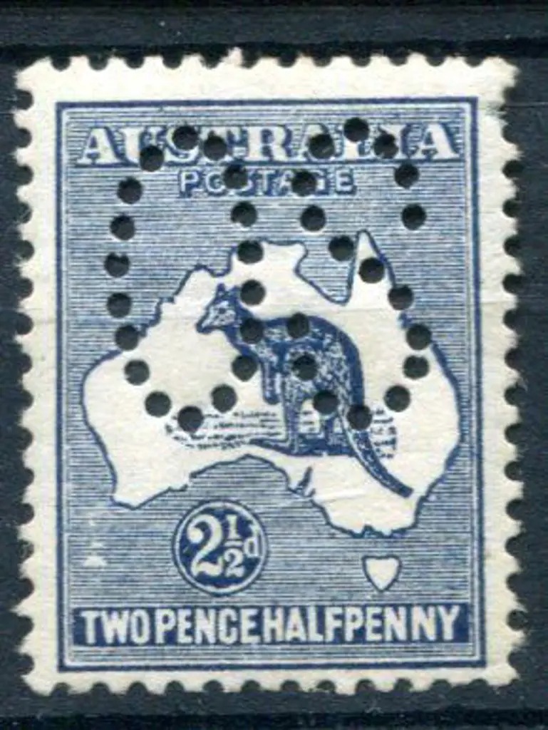 1913 2½d light bluish-indigo, 1st wmk perfined ... Image 1++