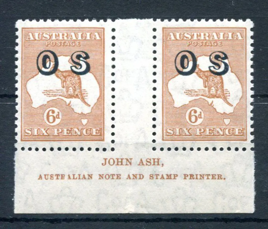 1931/47 6d pale chestnut, CofA wmk "N" over "A" ... Image 1++