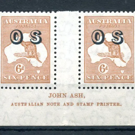 1931/47 6d pale chestnut, CofA wmk "N" over "A" ...