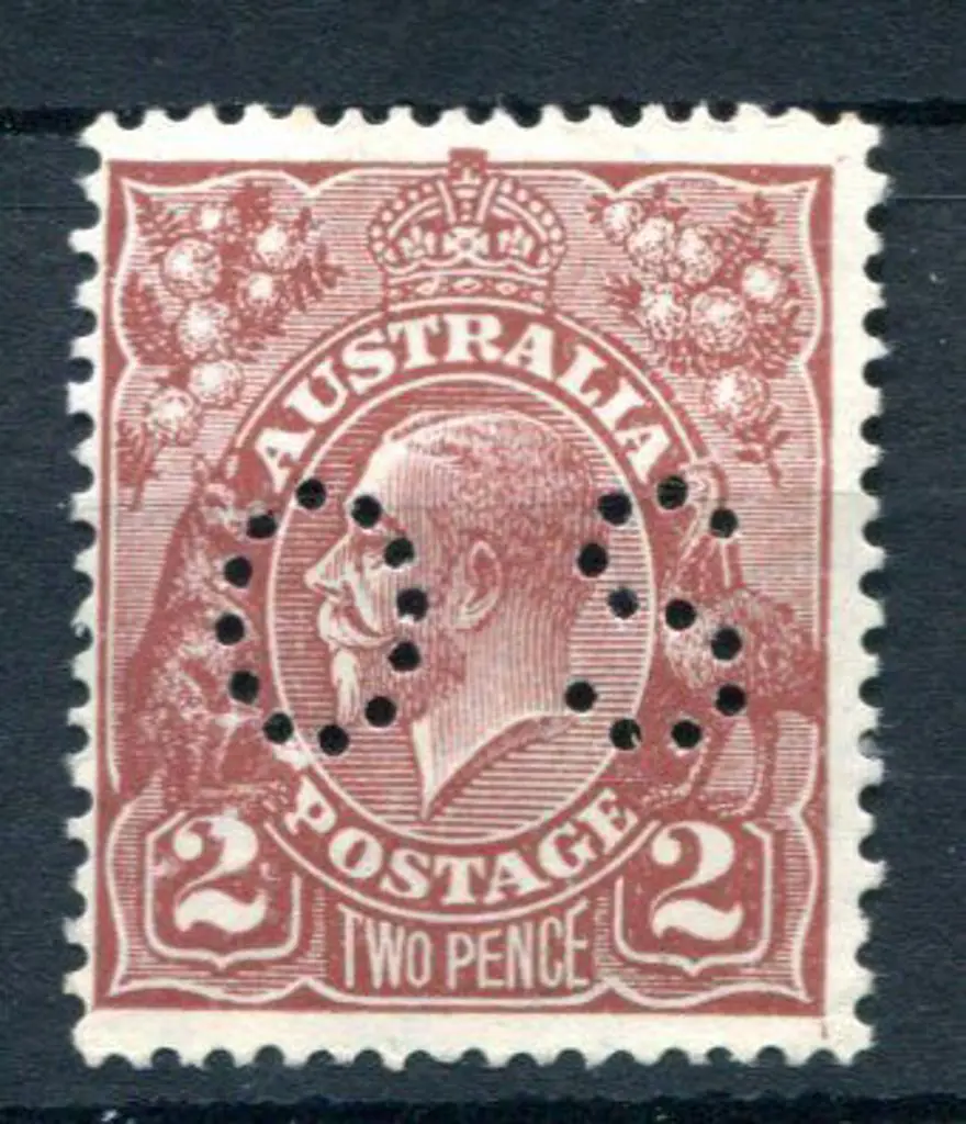 1926/30 2d red-brown, Die II, SMW perf. 13½x12½ ... Image 1++
