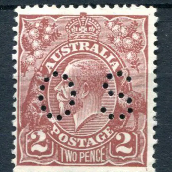 1926/30 2d red-brown, Die II, SMW perf. 13½x12½ ...