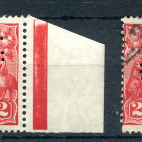 1926/30 2d golden-scarlet, SMW perf. 13½x12½ ...