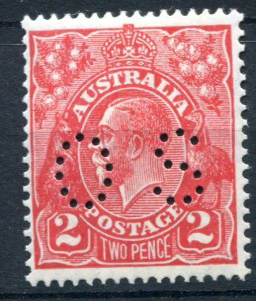 1926/30 2d golden-scarlet, SMW perf. 13½x12½ ... Image 1++