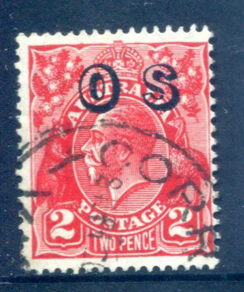1932 2d deep golden scarlet, Die III, SMW, perf. ... Image 1++