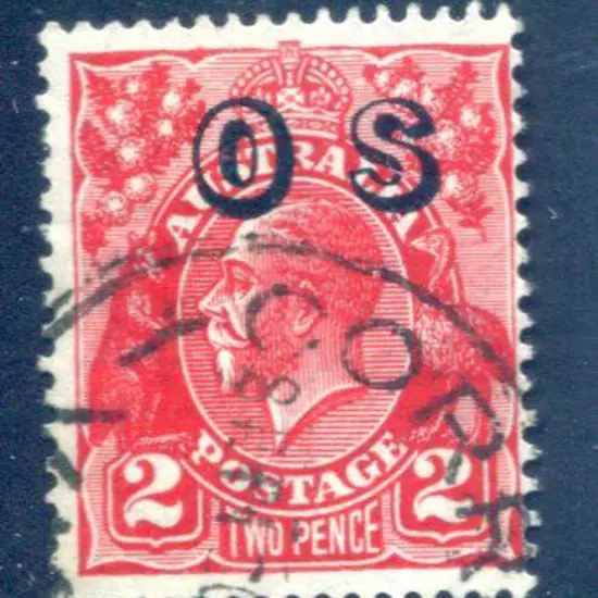 1932 2d deep golden scarlet, Die III, SMW, perf. ...