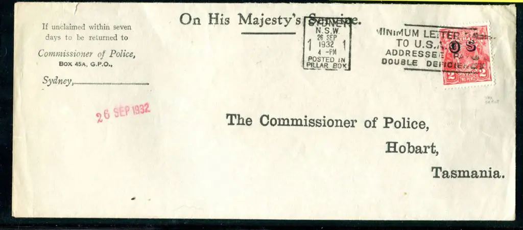 1932 (26th Sept) 2d golden scarlet, SMW, perf ... Image 1++