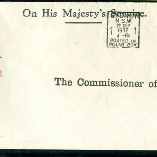 1932 (26th Sept) 2d golden scarlet, SMW, perf ...