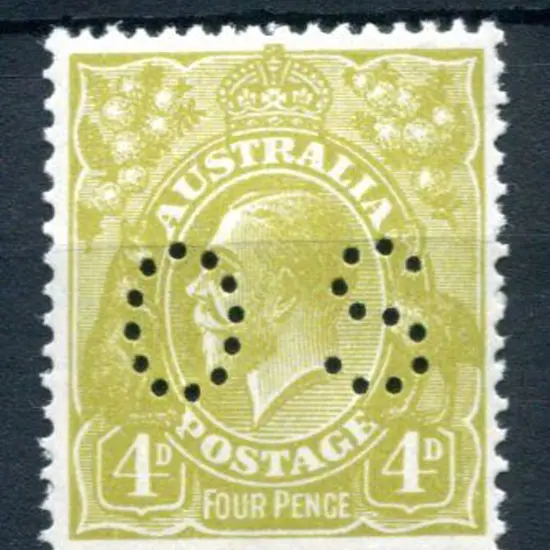 1926/30 4d greenish-olive, SMW perf 13½x12½ ...