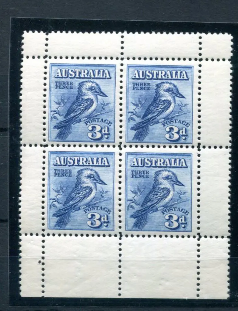 1928 Kookaburra Exhibition Miniature Sheet from ... Image 1++
