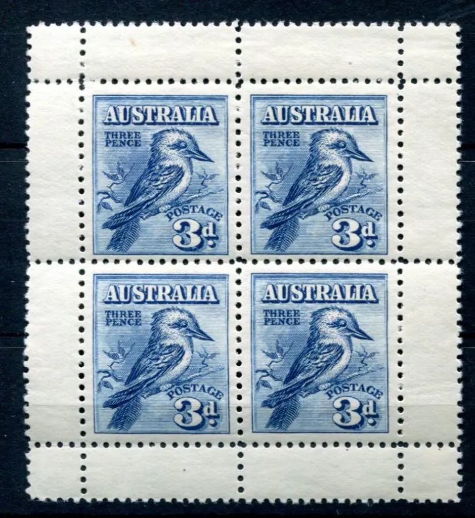 1928 Kookaburra Exhibition Miniature Sheet from ... Image 1++