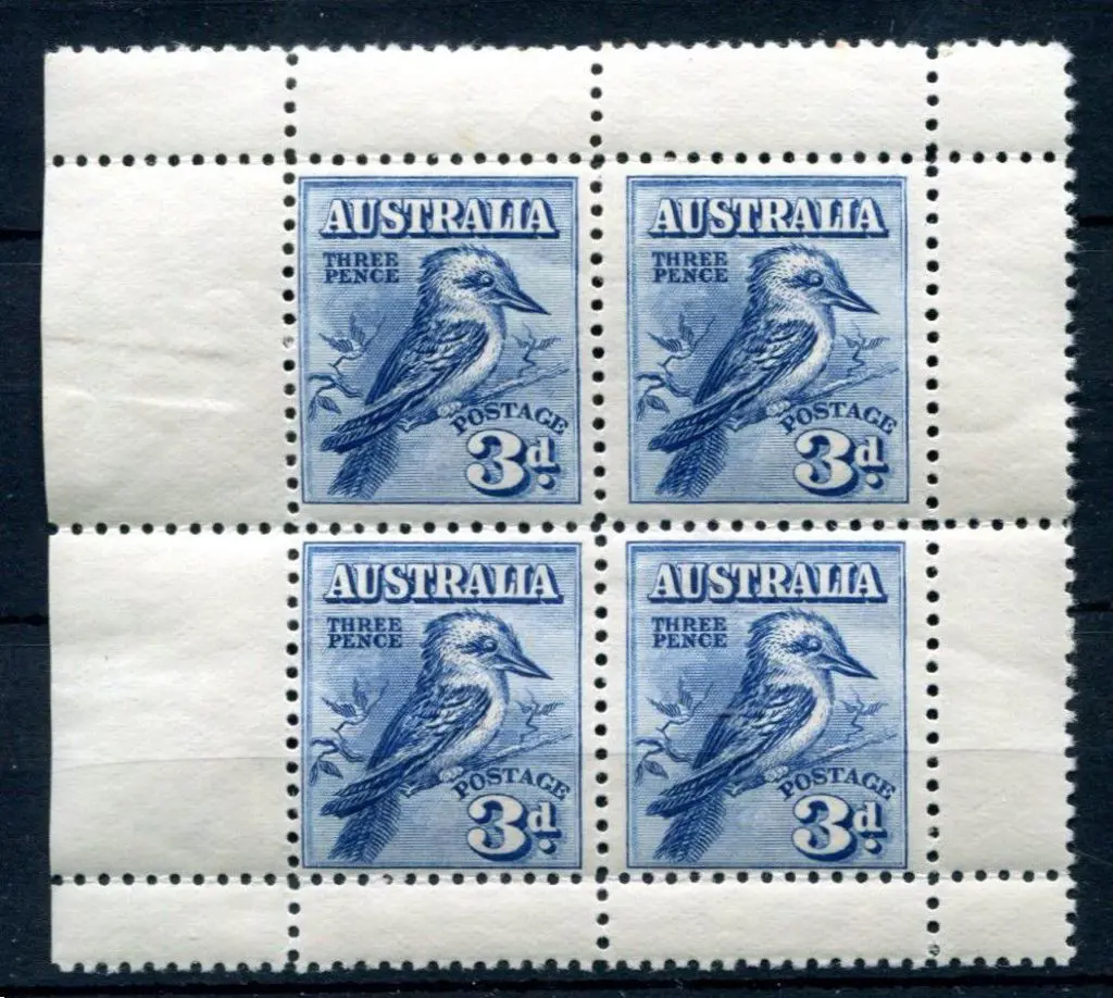 1928 Kookaburra Exhibition Miniature Sheet from ... Image 1++