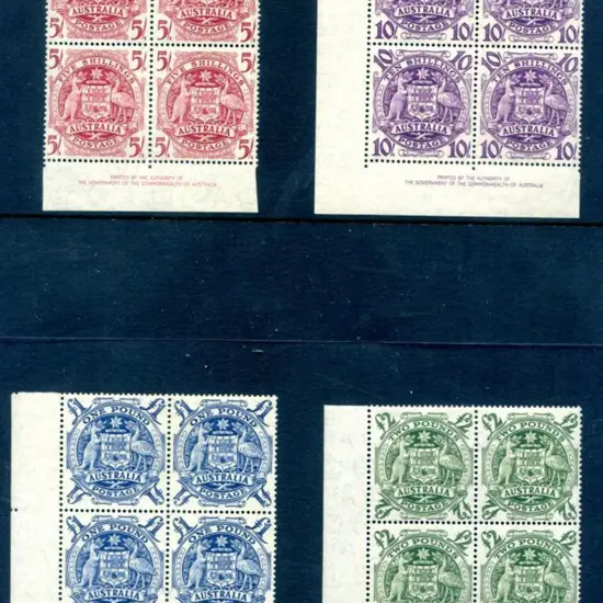 1949/50 Arms set in "By Authority..." imprint ...