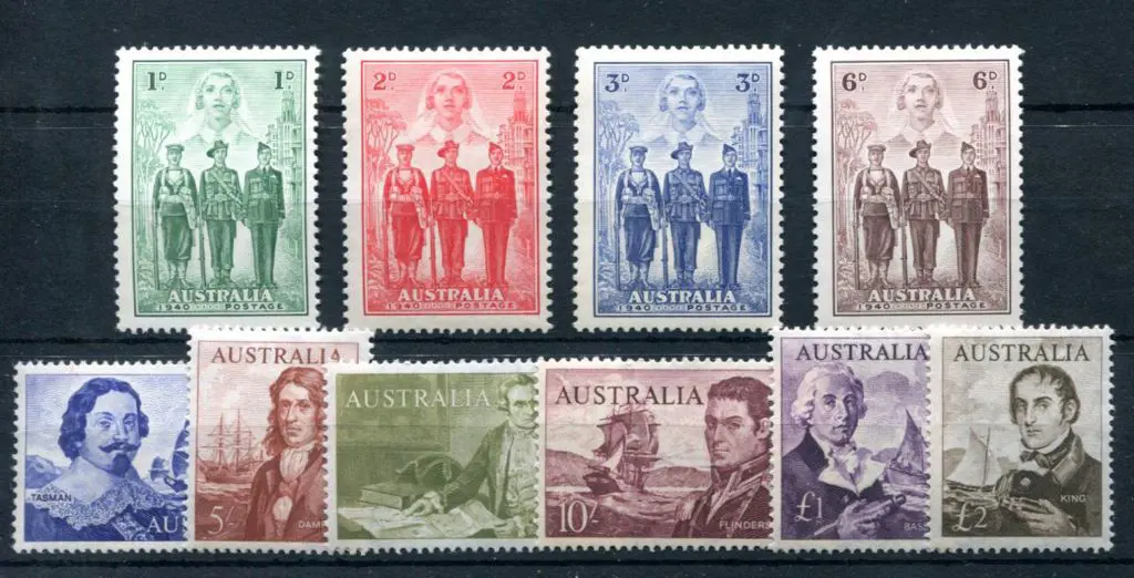 1963/64 Navigators set of 6 plus 1940 AIF set of ... Image 1++