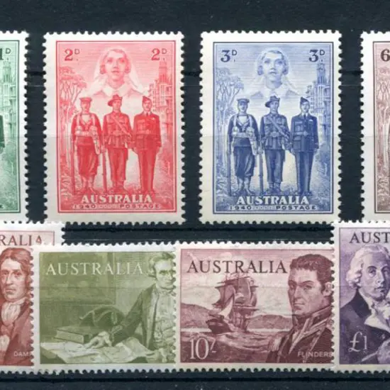 1963/64 Navigators set of 6 plus 1940 AIF set of ...