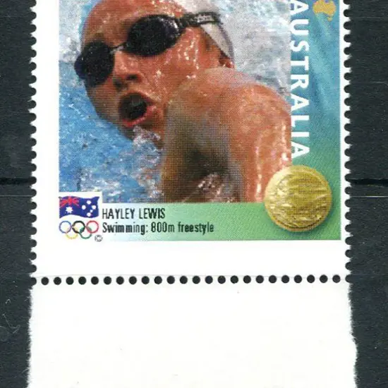 2000 Olympic Gold Medallists 45c essay featuring ...