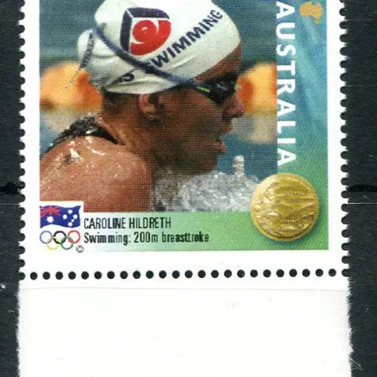 2000 Olympic Gold Medallists 45c essay as above ...