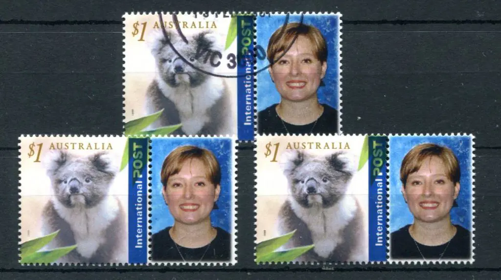2001 $1 Koala Emergency International Post ovpts ... Image 1++