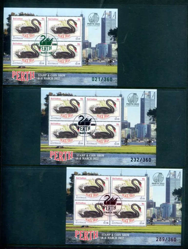 2022 (4-6th Mar) Perth Stamp & Coin Show $4.40 ... Image 1++