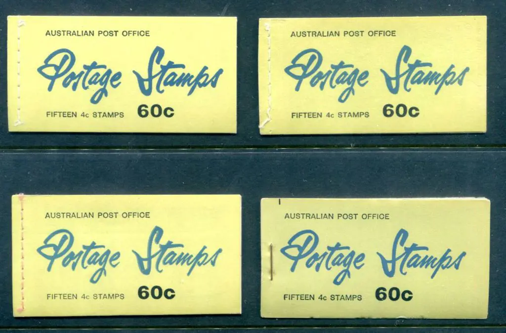 1966/67 60¢ QEII red booklets with 4 diff ... Image 1++