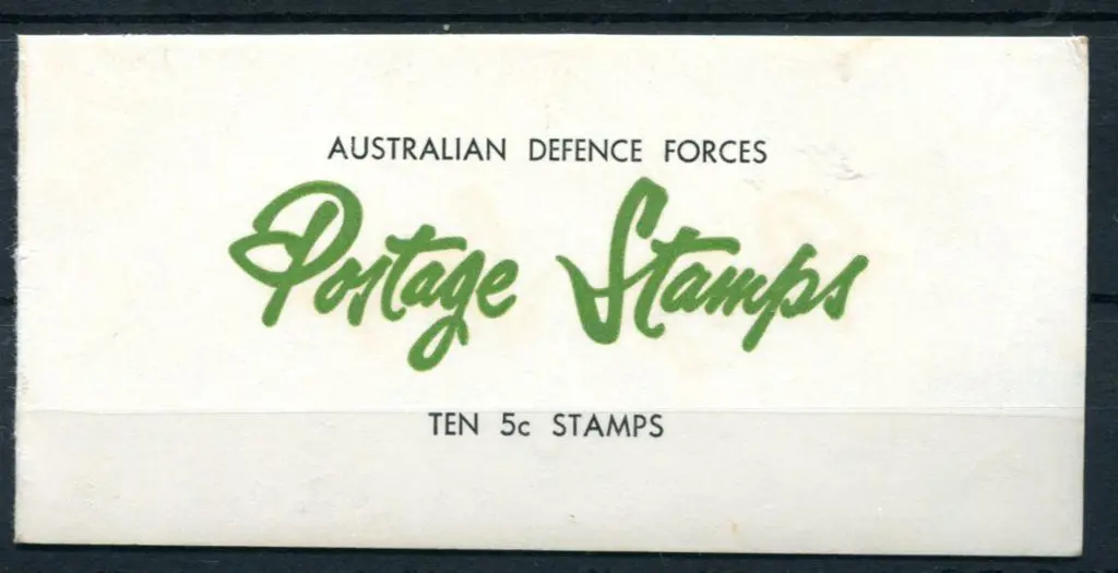 1967 50c Defence Forces booklets with 10 x 5c ... Image 1++
