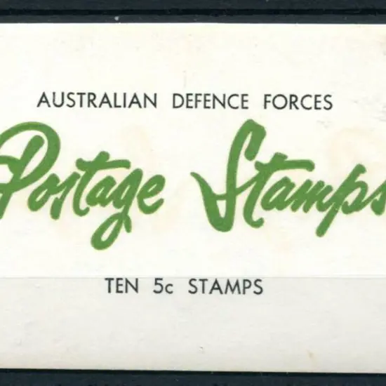 1967 50c Defence Forces booklets with 10 x 5c ...