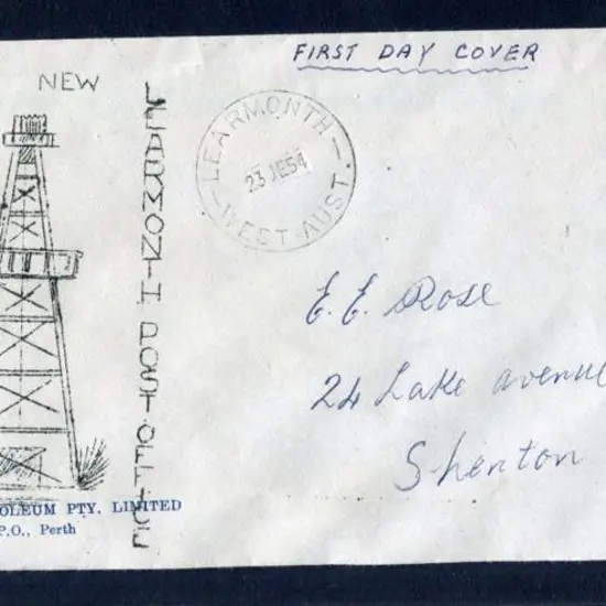 1954 (23rd June) 6½d QEII orange (FDI) on "West ...