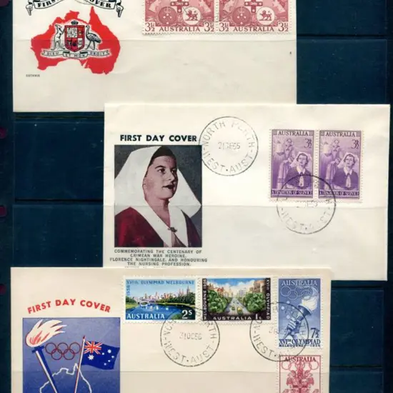 1955 (21st Sept) 3½d Nursing pair, 3½dSA Resp Govt ...